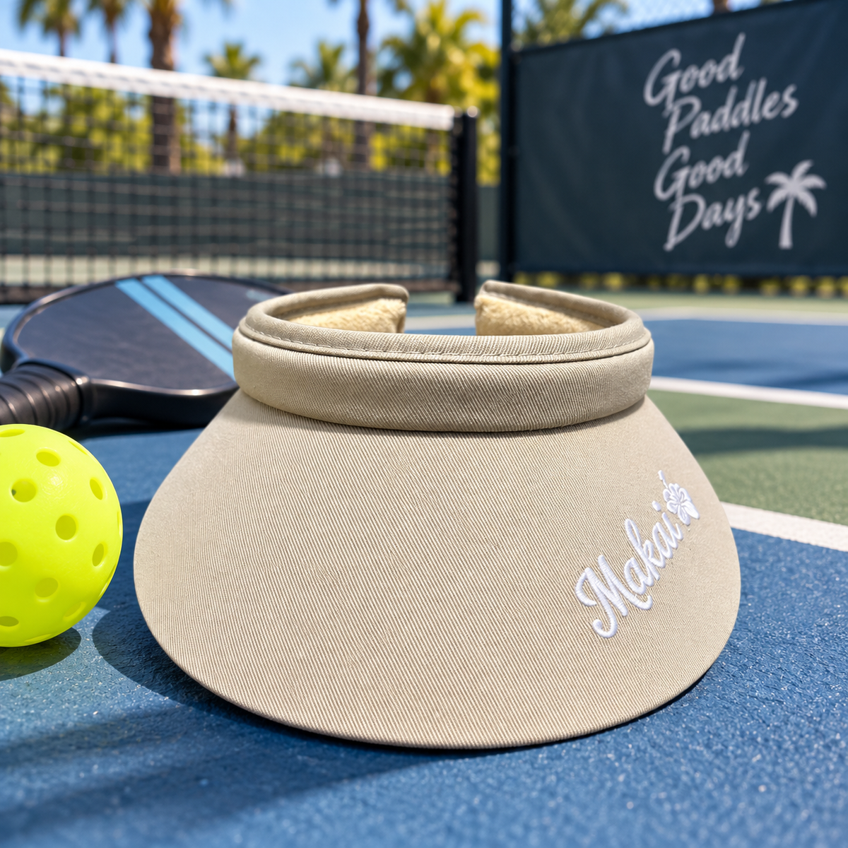 The Sandy Tan Visor